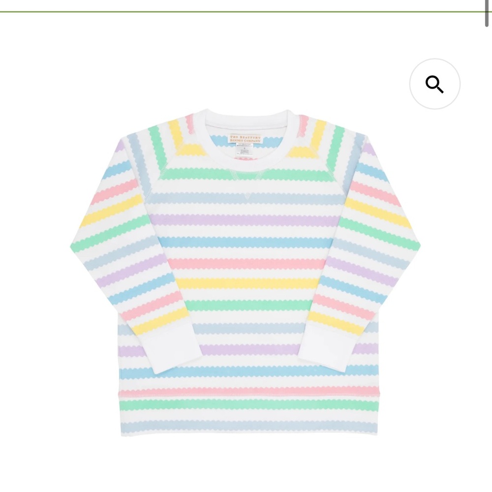 The Beaufort Bonnet Company Cassidy Crewneck in Wellington Wiggle